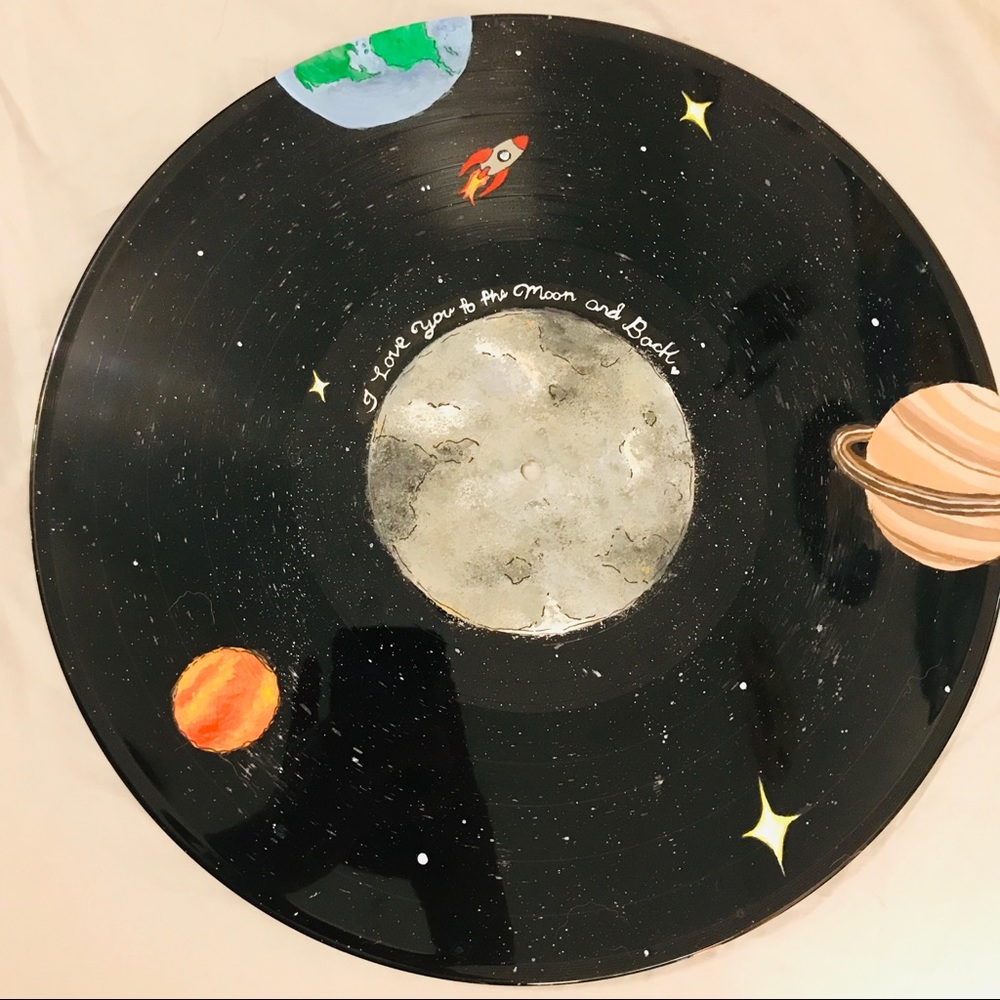 I love you to the moon and back vinyl record